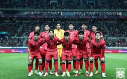 엄지성 기습 선제골…한국, 파라과이에 1-0 리드 [쿠키 현장]