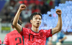 엄지성 선제골…홍명보호, 파라과이전 전반 1-0 리드 [쿠키 현장]