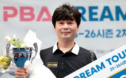 ‘우승 이끈 뱅크샷 4방’ 김태융, 드림투어 2차전 정상 [PBA]