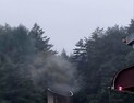 [포토]태백 솔안마을 기차 환기구에서 또다시 발생한 기차 매연