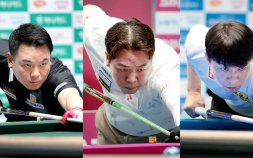 ‘PBA 국내 대표 강자’ 조재호·강동궁·최성원, 64강 진출
