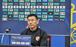 조성환 부산 감독 “찬스 대비 결정력 부족…더 나은 모습 보이겠다” [쿠키 현장]