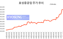 ‘찐 황제주’ 효성중공업 “266만원 간다”…증권가 목표가 줄상향