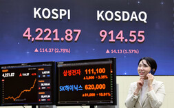 “천장이 있긴 해요?”…코스피, 사상 첫 4200 돌파 마감