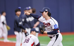한국, 체코와 WBC 평가전서 2-0 리드…선발 투수 곽빈 ‘완벽투’