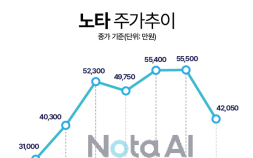 노타, 7배 올랐다 와르르…‘새내기주 변동성 확대 주의보’