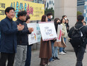 “수능 대박”…응원 나온 원주고 동문회·학부모·교사
