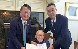 이재명 대통령, 최고령 애국지사에 생일 축전…“독립 투쟁 역사 영원히 기억”