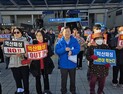 익산시민들, 익산역 사수 시민궐기대회