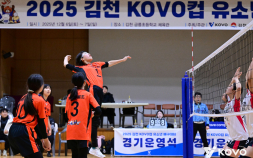 배구 저변 확대·선수 발굴…2025 김천 KOVO컵 유소년 배구대회 성료