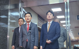 장동혁·이준석, 국회의장실 항의 방문…“與 ‘2차 종합 특검법’ 반대”