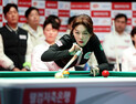‘당구 여제’ 김가영의 팀 하나카드, 크라운해태 제치고 PBA 팀리그 PO 진출