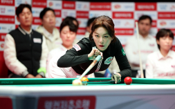 ‘당구 여제’ 김가영의 팀 하나카드, 크라운해태 제치고 PBA 팀리그 PO 진출