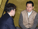 장동혁 단식장 찾은 이준석