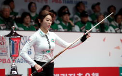 김가영-아야코 승리 합작…하나카드, 팀리그 우승까지 1승 [PBA]