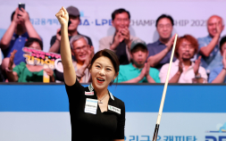 ‘당구 여제’ 김가영, ‘윤곡 김운용 여성체육대상’ 대상 수상