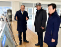 유홍준 국립중앙박물관장, 국립진주박물관 이전 부지 현장 점검