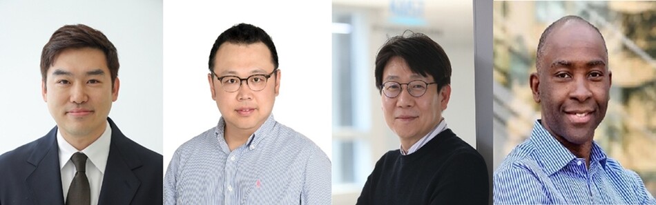 (왼쪽부터)KAIST 박종세 교수, 권영진 교수, 허재혁 교수, 스탠포드대 쿤레 올루코툰 교수.