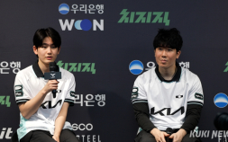 ‘씨맥’ 김대호 감독 “T1전, 템포 맞받아쳐서 몰아치고 싶었는데…” [쿠키 현장]