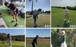 2026시즌 준비하는 ‘제18대 KLPGA 홍보모델’ 전지훈련 엿보기①