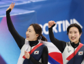 한국 여자 쇼트트랙, 3000ｍ 계주 금메달…8년 만에 정상 탈환[밀라노 동계올림픽]