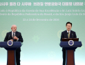 한·브라질 ‘전략적 동반자’ 격상…李·룰라, 무역협정 재개 공감대