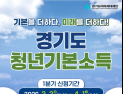 남양주시, 내달 3일부터 2026년 1분기 청년기본소득 신청 접수