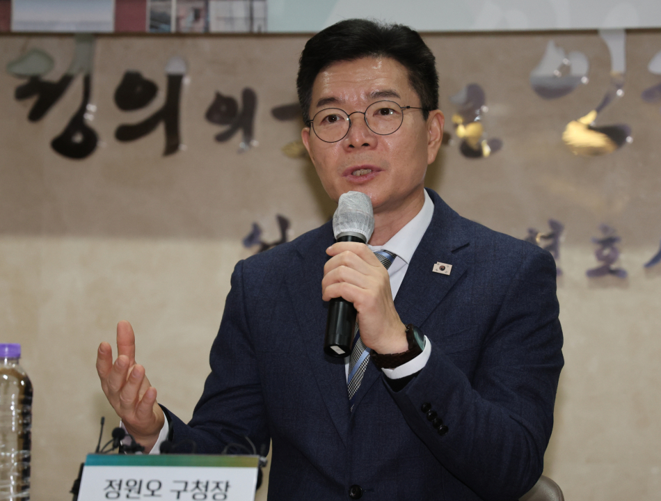 정원오 전 성동구청장. 연합뉴스