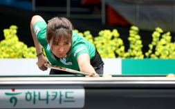 ‘캄보디아 특급’ 스롱 피아비, LPBA 월드챔피언십 조별리그 탈락