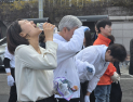 국회 본청 삼보일배·108배 “정치개혁, 국민 염원” [쿡 정치포토]