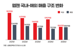 웹젠, 국내 매출 5년 만에 반 토막…해외 시장이 ‘구원투수’ [게임사 생존법]