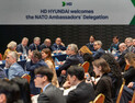 30개국 NATO 대사단, HD현대 글로벌R&D센터 방문