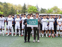 애플라인드스포츠, 대구대 축구부에 5천만 원대 용품 기부