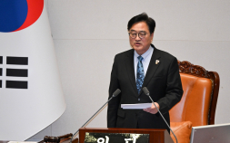 우원식, 국힘 필버 조짐에 눈물 속 본회의 산회…“개헌안 상정 않겠다”