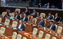 체통 잃은 여야…청소년 참관에도 자리 뜨고 반말·고성 [쿡 정치포토]