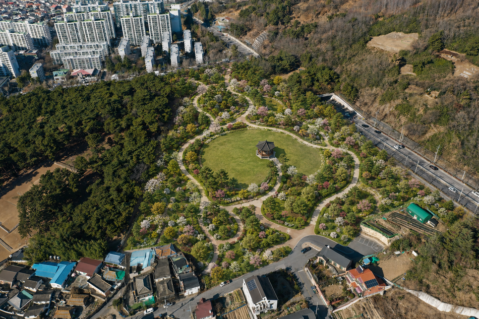 김해 구산동 삼산공원 조감도. 김해시 제공