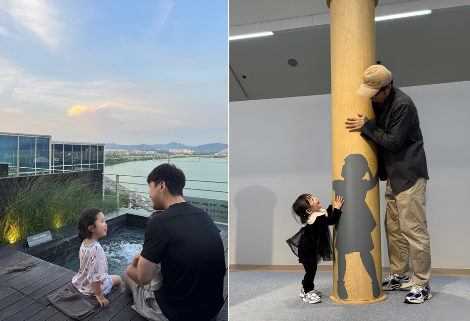 천안시 ‘육아 아빠 사진 공모전’ 수상작.