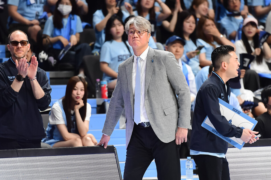 손창환 감독. KBL 제공