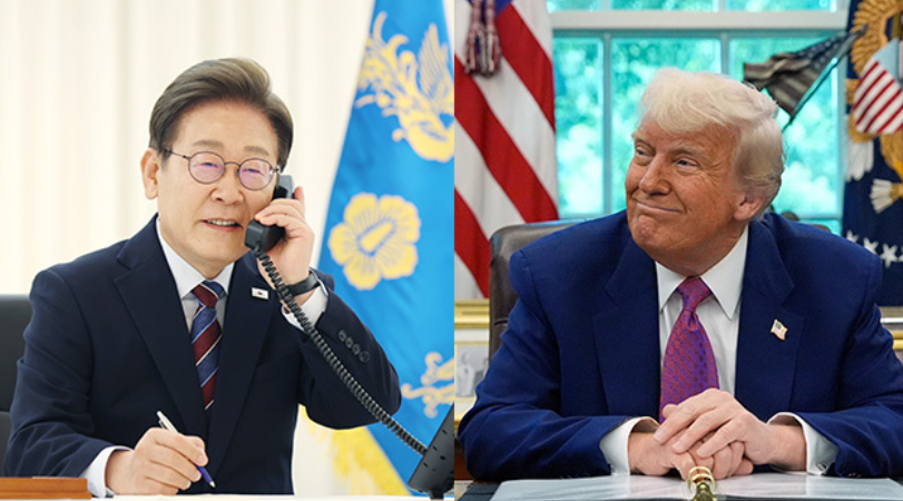 이재명 대통령과 트럼프 대통령. 연합뉴스