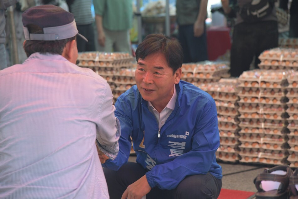 오중기 더불어민주당 경북지사 후보. 후보 측 제공