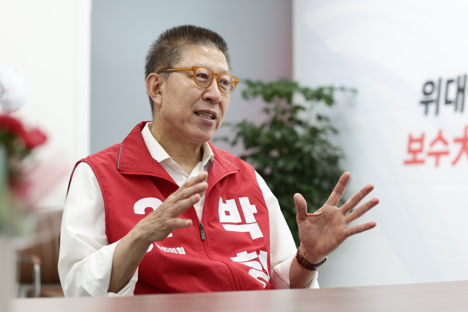 박형준 국민의힘 부산시장 후보. 박형준 캠프 제공