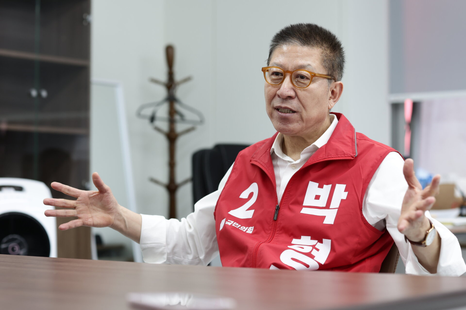 박형준 국민의힘 부산시장 후보. 박형준 캠프 제공