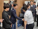 조국 “민주개혁 진영에 ‘평택을 공동공약’ 제안…단일화 논의는 없어” [쿡 정치포토]