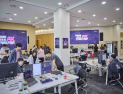 정재헌 SKT CEO, 사내 해커톤 직접 심사…“AX 열정이 혁신 씨앗”