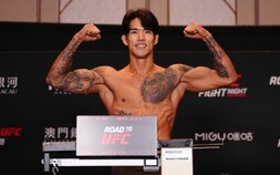 한국 챔피언 송영재, ‘진격의 거인’ 임관우, 계체 통과…UFC 진출 노린다