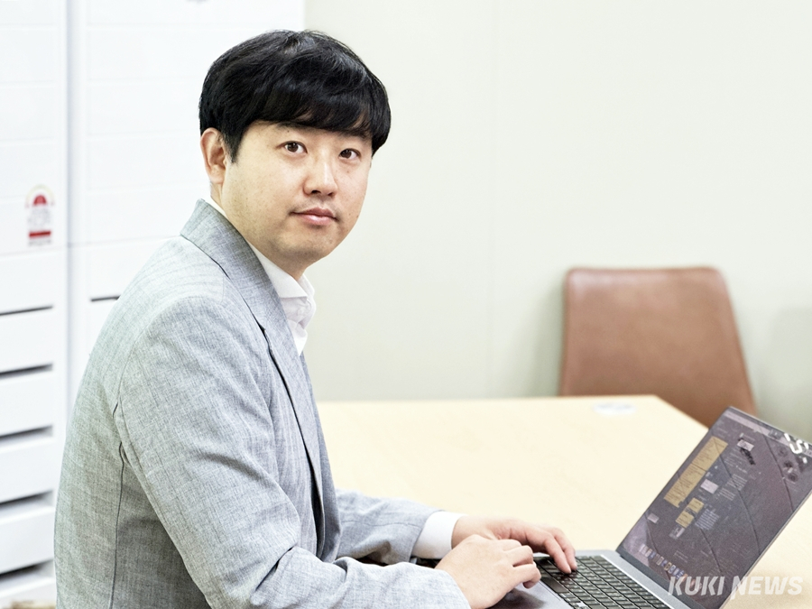 AI 전문 주식회사 플레(PLEH) 강화평 대표. 사진=이재형 기자