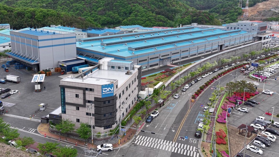 DN오토모티브 양산 본사 전경