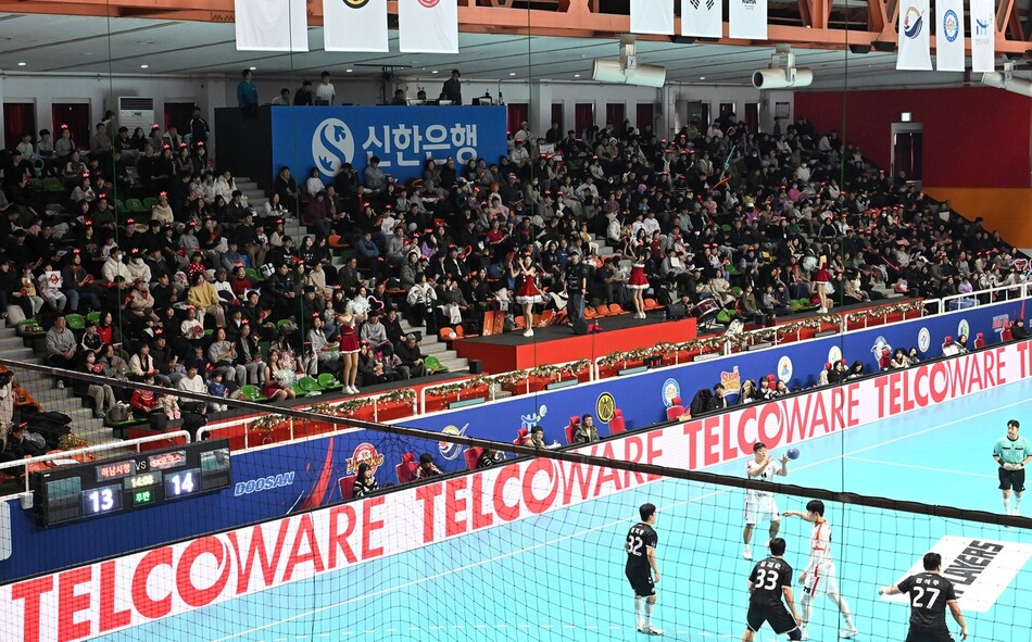 25-26 핸드볼 H리그 경기장 전경. 한국핸드볼연맹 제공