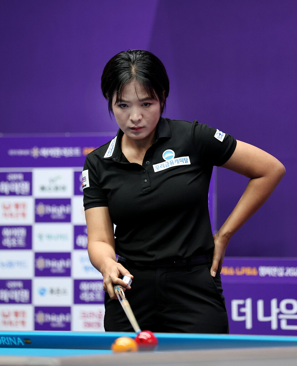 ’캄보디아 특급‘ 스롱 피아비(우리금융캐피탈)가 권발해(에스와이)와 결승행을 다툰다. PBA 제공