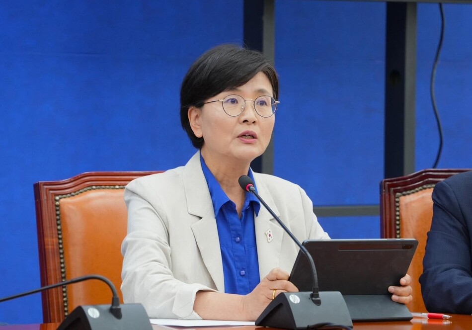더불어민주당 임미애 의원이 대구·경북 선거 패배 원인을 전략 실패와 당의 오만으로 분석했다. 출처=임미애 의원 페이스북